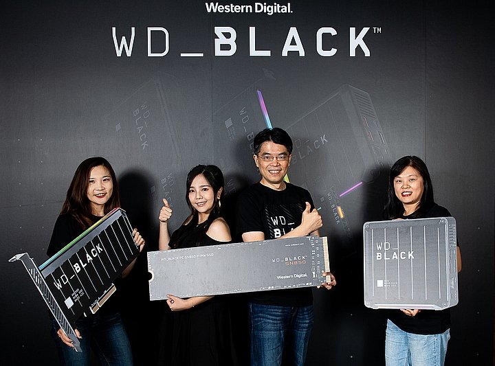 WD_BLACK 系列發表新品，包括 PCIe Gen4 NVMe SSD 以及 Game Dock 設備，專為遊戲而設計