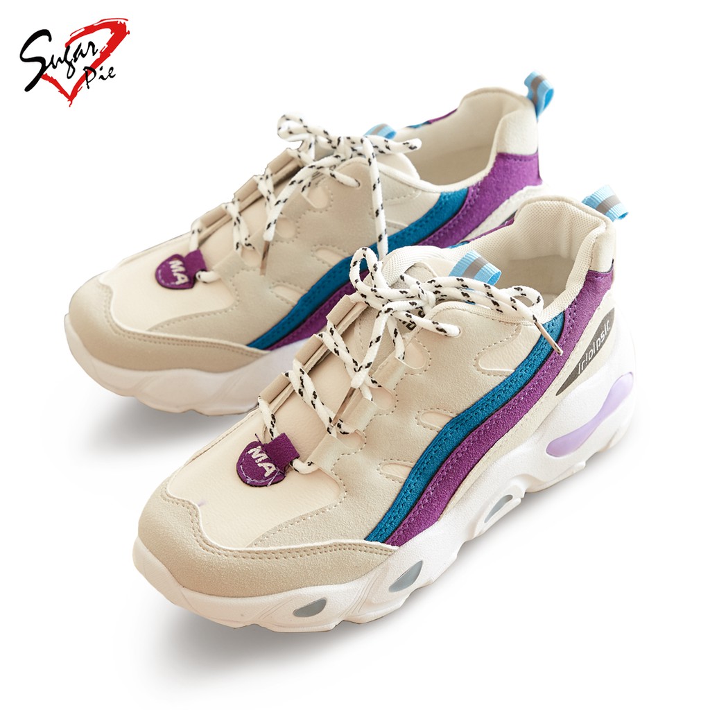 Sugar pie 韓版流線感運動鞋 D02