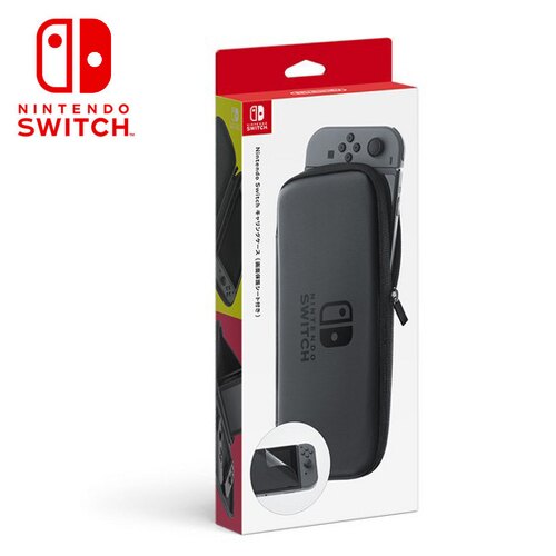 〈NS 原廠配件〉任天堂 Switch 主機收納包 黑色 附螢幕保貼【三井3C】。人氣店家SANJING三井3C的【任天堂】 Switch、├ 周邊配件有最棒的商品。快到日本NO.1的Rakuten樂