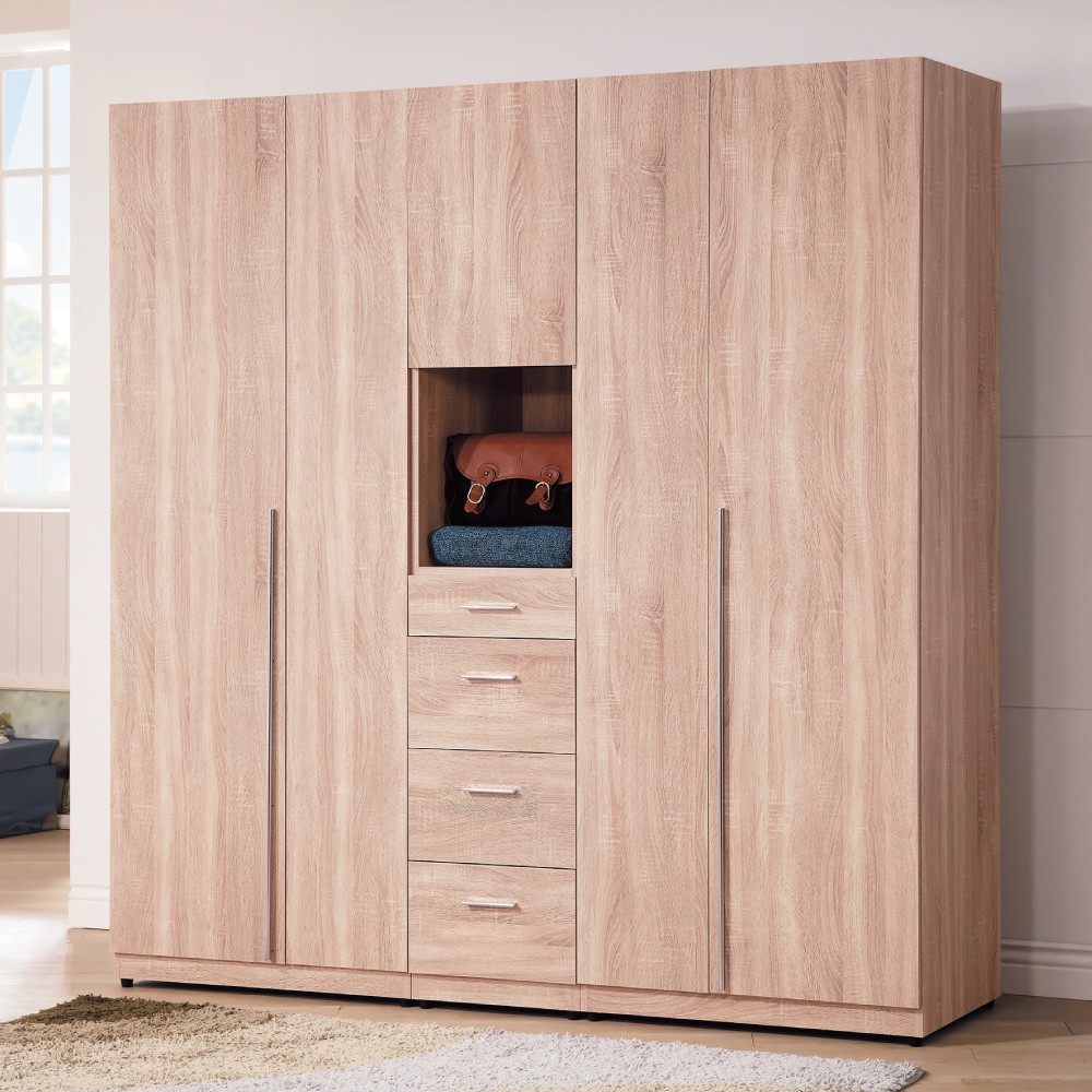 【AS】維吉爾6.4尺組合衣櫥