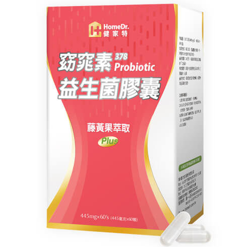 健家特HomeDr. 378窈窕素益生菌膠囊（60錠）