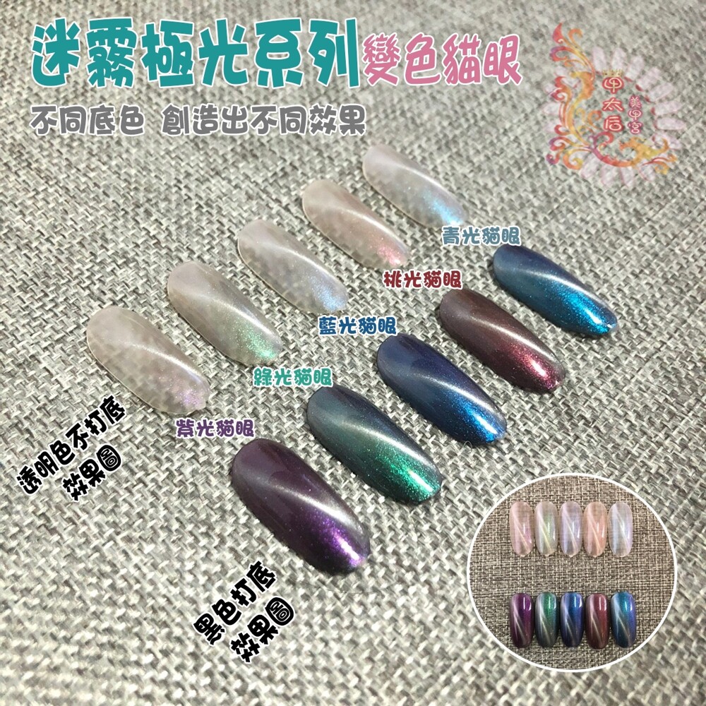 【甲太后美甲宮】JANET 光療指甲油 極光貓眼系列5色 基礎膠系列 (7ml)