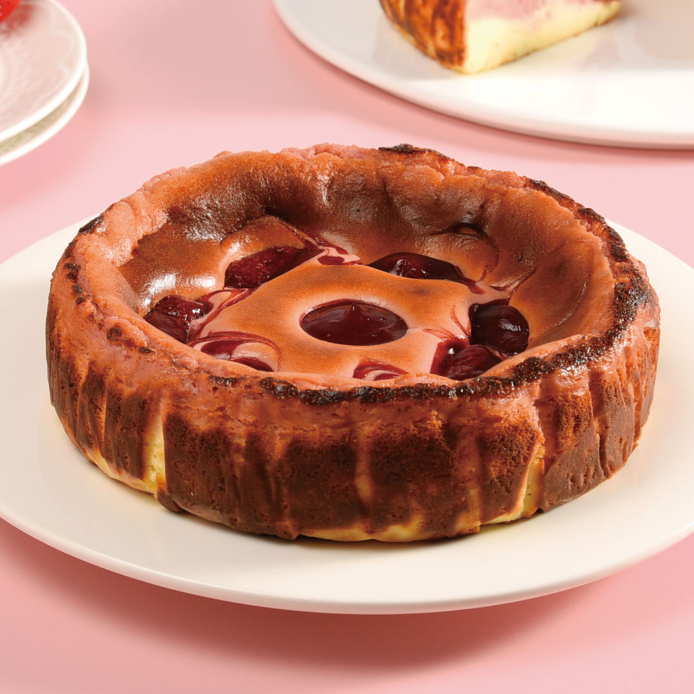 雙層巴斯克生起司-草莓