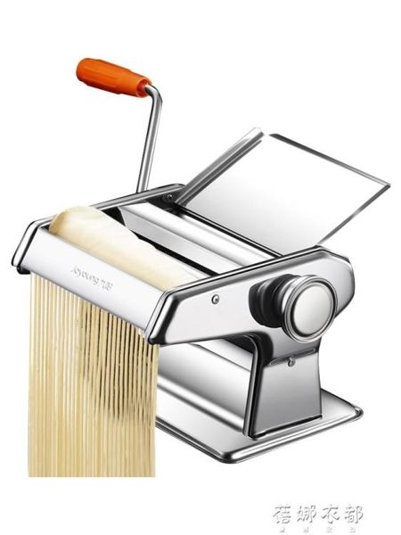 面條機家用壓面機手動小型多功能不銹鋼搟面機切面機餃子皮機