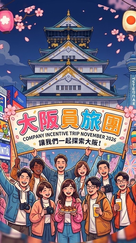 2026員工獎勵旅遊-大阪團