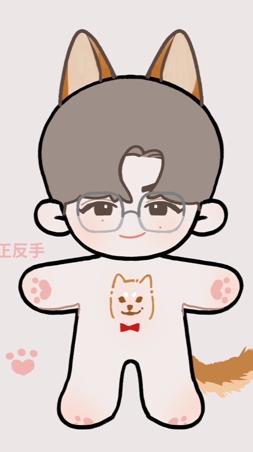 Doggo 10cm棉花娃