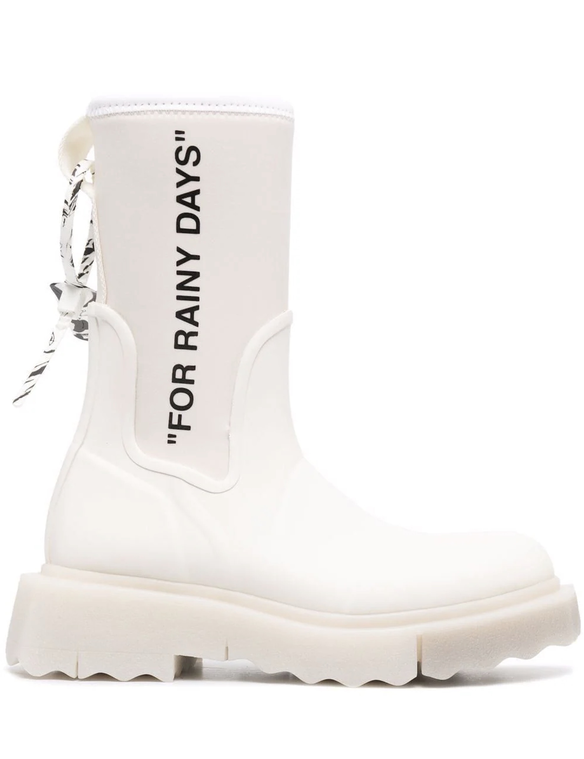 Off-White Zip-Tie rain boots
