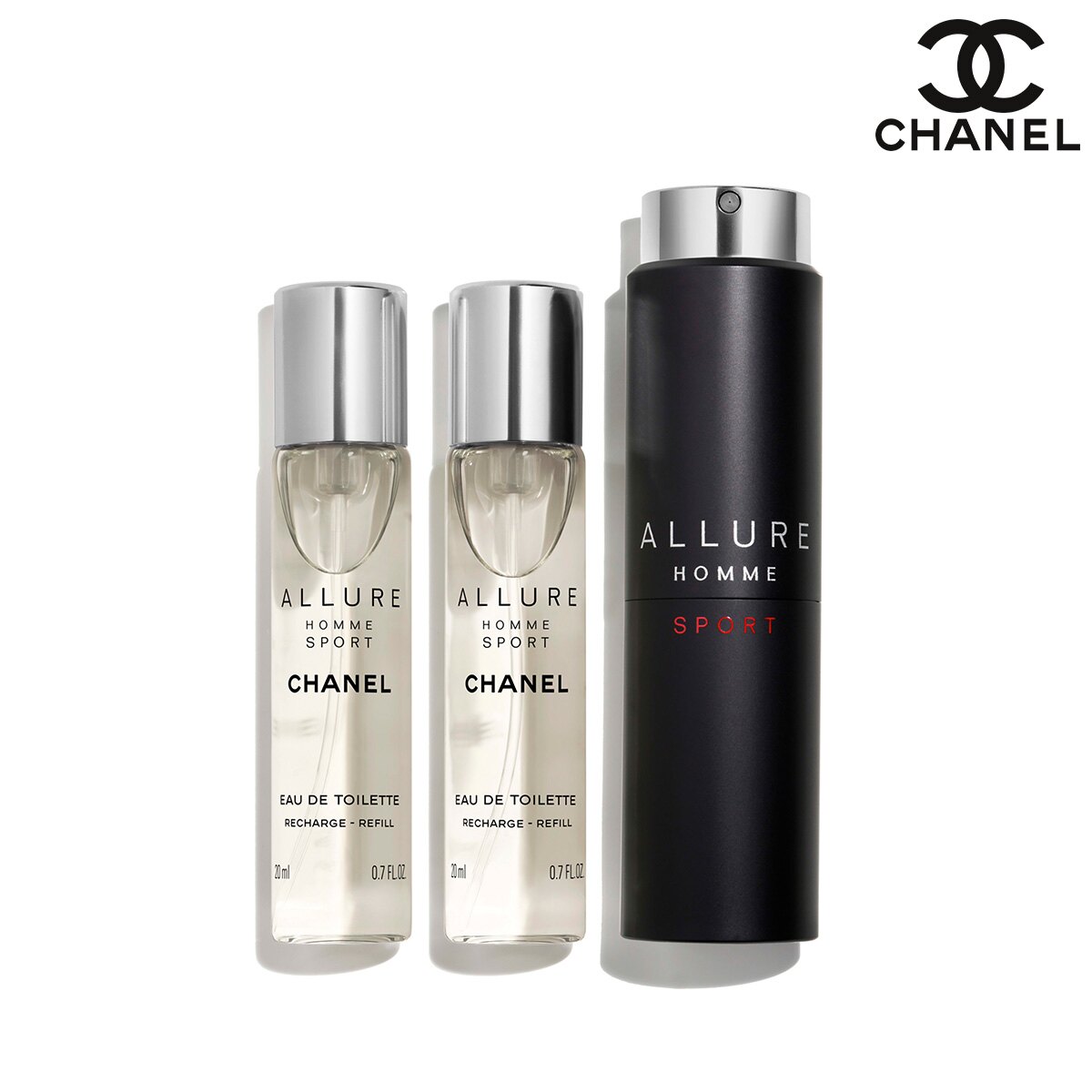 CHANEL 香奈兒 ALLURE 傾城之魅男性運動隨身淡香水(20mlx3入) 現貨【SP嚴選家】。人氣店家Select Plus的----- 【熱門促銷】-----有最棒的商品。快到日本NO.1的