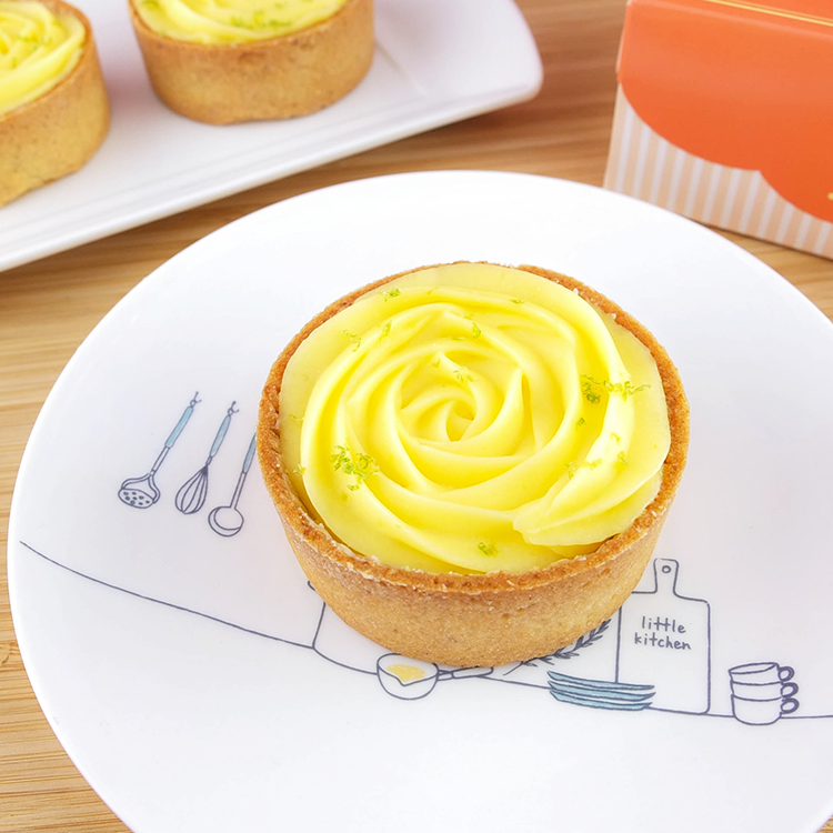 *樂意小坊*《花生好事檸檬塔》 3吋/酸溜溜的檸檬餡和花生香的塔皮，中和了一點酸度，但第一口還是很酸!!!。人氣店家樂意小坊的塔類有最棒的商品。快到日本NO.1的Rakuten樂天市場的安全環境中盡情