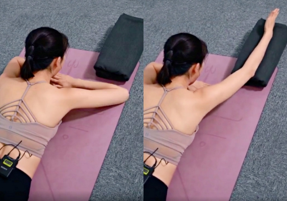 右滑圖片看消斜肩、瘦上半身運動>>