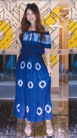 Nudyda ขายปลีกขายส่งเสื้อมัดย้อมผ้าสปันปัก