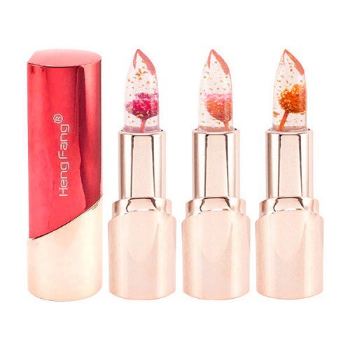 (現貨) 星之冠 鮮花金箔 變色唇膏3.5g 唇膏 唇釉 唇彩 唇露 乾燥玫瑰色 蝦皮24h