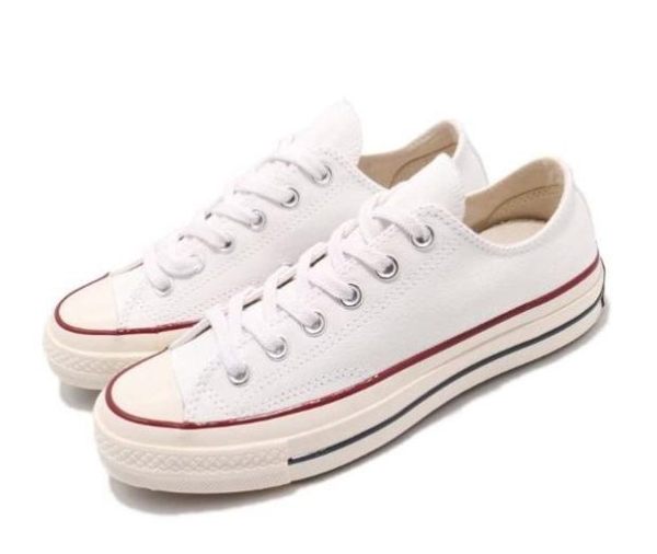 Converse系列 CHUCK TAYLOR ALL STAR 70 OX 男女經典款米白 帆布鞋 低筒休閒鞋- NO.162065C