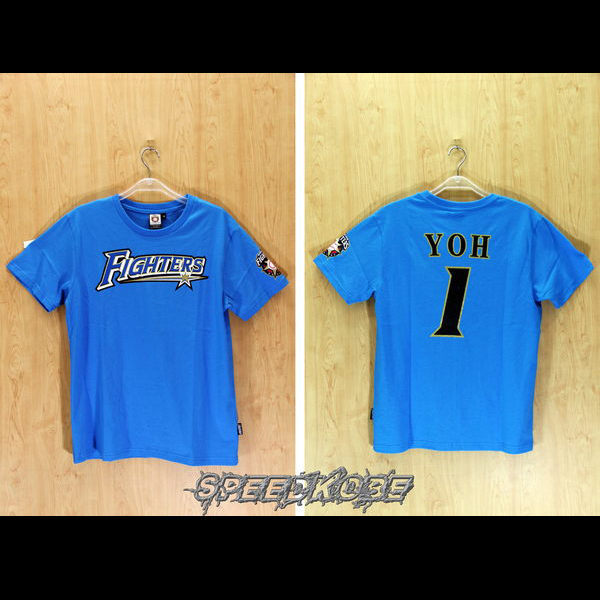 【NPB日本職棒】 北海道 火腿鬥士 陽岱鋼 背號T YOH #1 水藍 # 1460201-530 ☆speedkobe☆