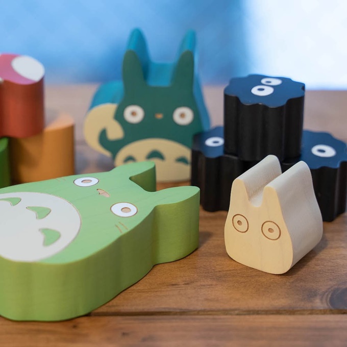 龍貓疊疊樂積木