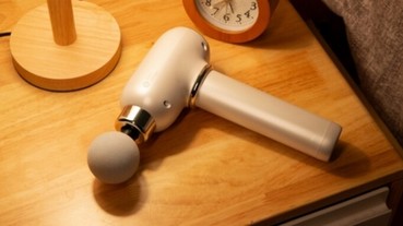 iNO小捶按摩槍上市，針對女性設計、五段變速輕鬆解決痠痛疲勞，優惠價4,990元