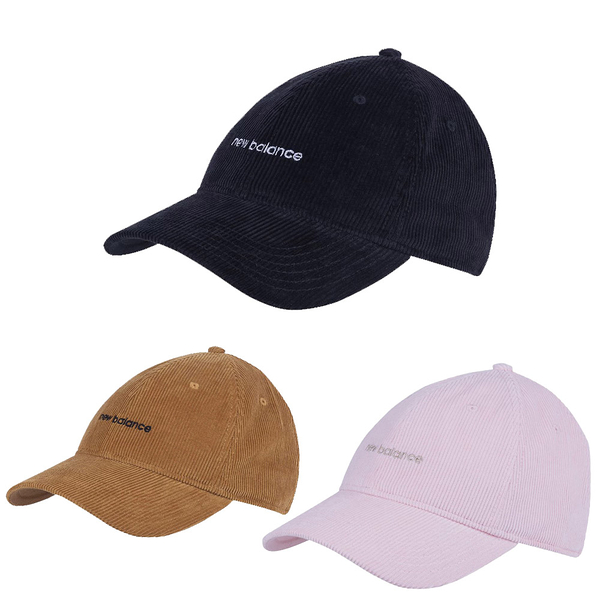 NEW BALANCE 棒球帽 黑色 土黃 粉紅 絨毛 刺繡LOGO 帽子 LAH23113-