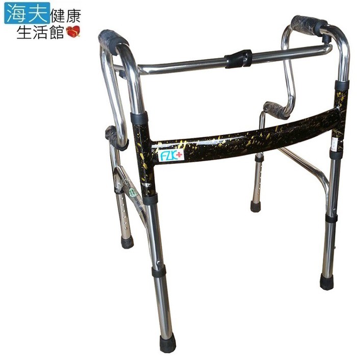 產品規格：◆ 高度：72-85cm◆ 材質：鋁合金（骨架）、腳墊（防滑橡膠）◆ 重量：2.2Kg◆ 產地：中國 品名： 富士康 醫療用手杖(未滅菌)許可證核准字號：衛部醫器陸輸壹字第002623號藥商