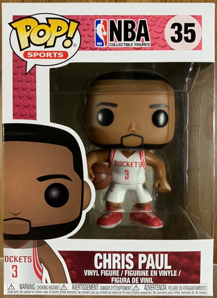 ☆勳寶玩具舖【現貨】Funko PoP 運動系列 NBA 休士頓 火箭隊 # 35 克里斯 保羅 Chris Paul