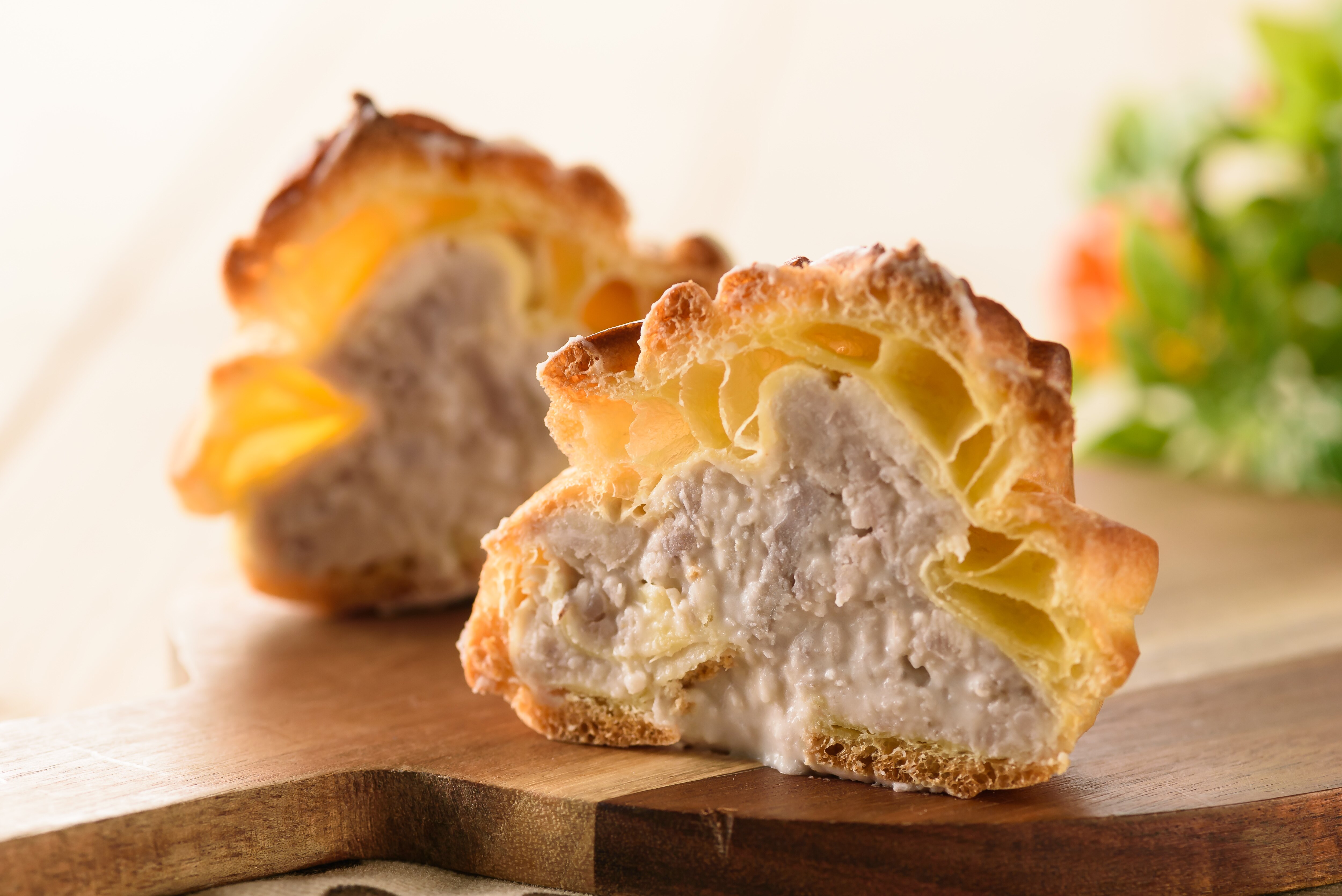 芋泥泡芙 爆漿泡芙 1盒8入