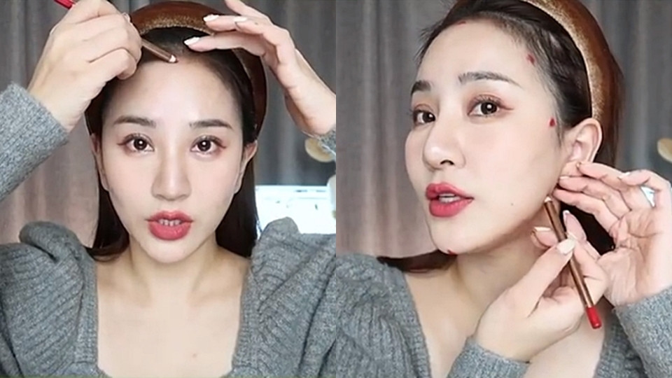 判斷臉型技巧：臉圍、八點看臉型