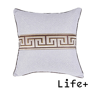 棉麻材質，清爽不悶熱，隱形拉鍊設計，包邊更牢固，枕心飽滿不扁塌，MIT製造，布套可拆洗，清潔好方便