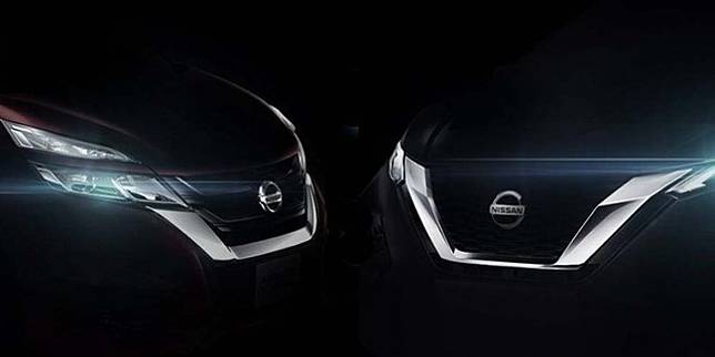  Teaser dua mobil Nissan yang akan meluncur besok, Selasa (19/2/2019) (Nissan) 