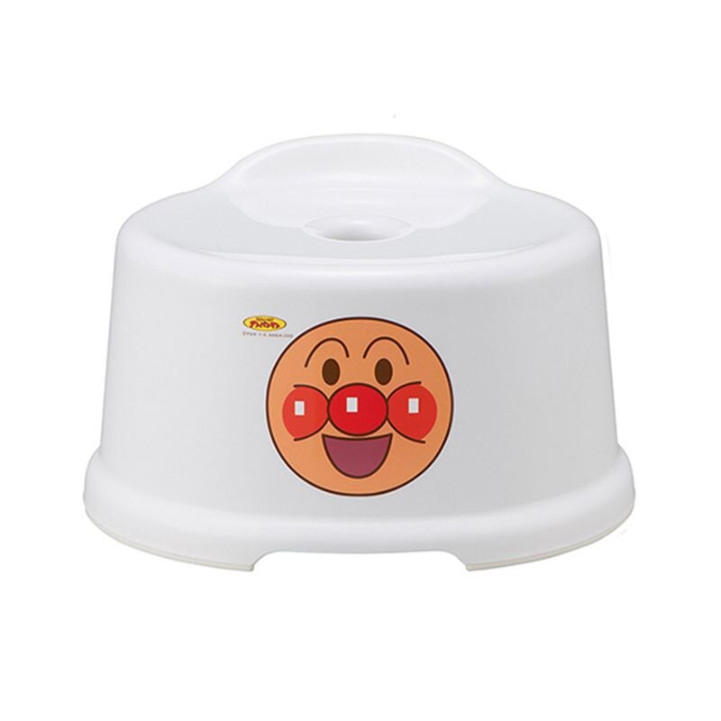 〔小禮堂嬰幼館〕麵包超人 日製兒童浴室椅《白.大臉》有小小背靠輔助