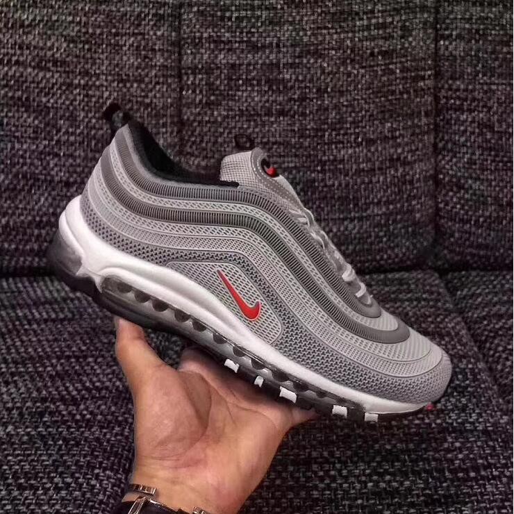 【台灣熱銷】全新 NIKE Air Max 97 Ultra 全氣墊 情侶鞋 周湯豪 小鬼 楊丞琳 灰彈