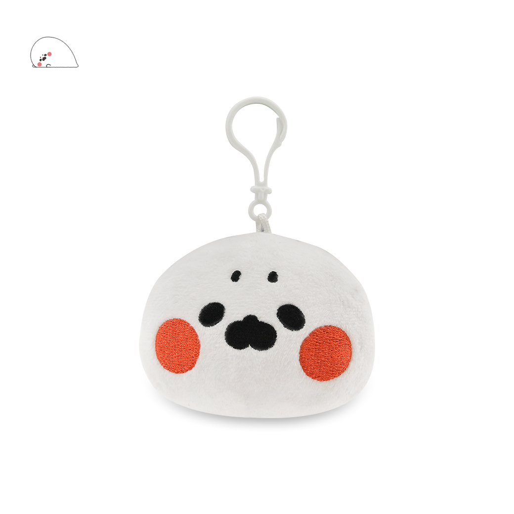 絨毛大頭造型提袋_無所事事小海豹