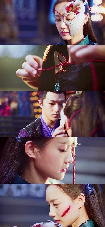 陸劇中一見驚鴻的面具殺9：李一桐 飾演《媚者無疆》晚媚