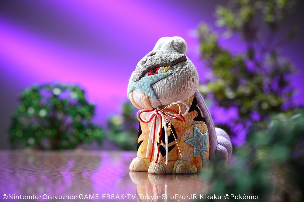 伝統工芸・江戸木目込人形で表現したポケモン「ライコウ」が可愛