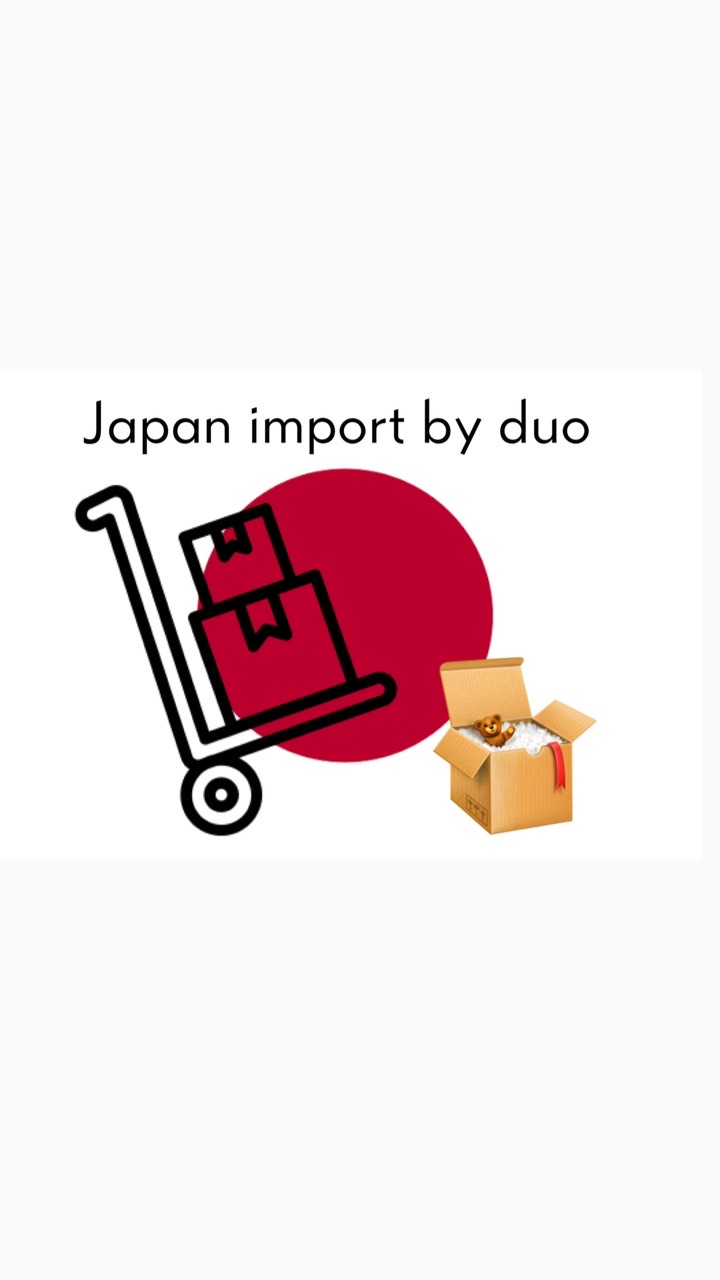 Japan import by duo 🇯🇵 📦✈️