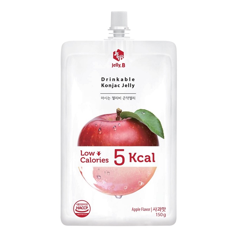 Jelly.B低卡蒟蒻果凍(蘋果味)150g