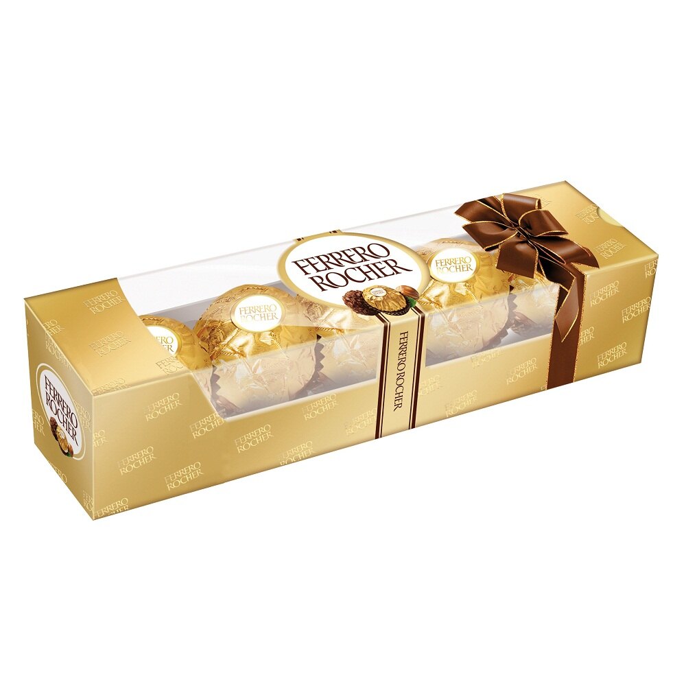 金莎巧克力五粒裝 ★92折★一次買分次領★即買即用★全店兌換★送禮轉贈★電子票券【萊爾富pickup】