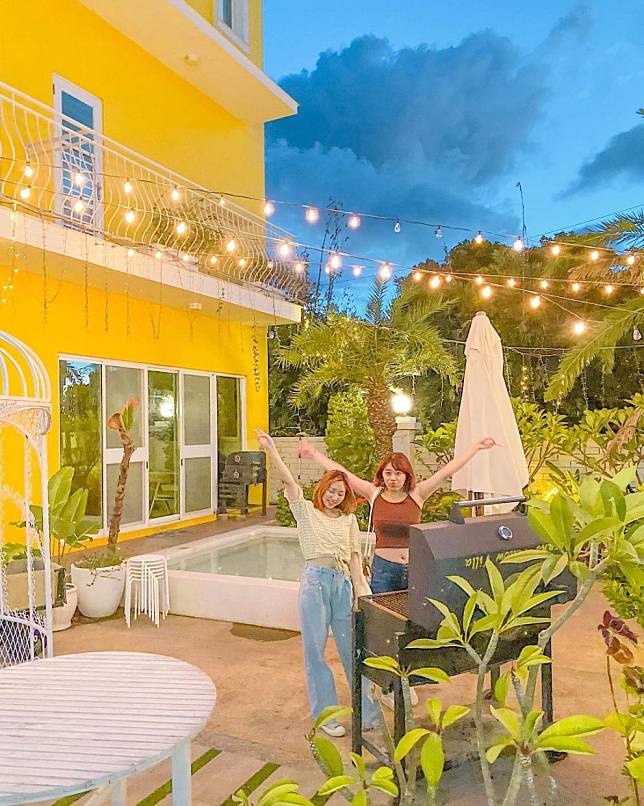 ▲步拉諾的夜晚，可以跟好友開個烤肉派對（圖/ IG @reimy_oxox）