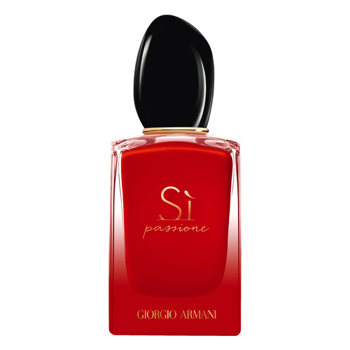 「Si 」為義大利文中的「Yes」是心中肯定，對生活的熱情 「Si」女性香水系列正是Armani先生帶給女性除了優雅以外的榮耀自信與獨立大膽 Si Passione自信印記淡香精，延續Si經典的黑醋栗