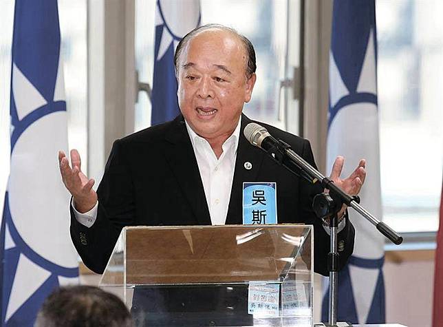 國民黨不分區立委吳斯懷。（資料照片，姚志平攝）