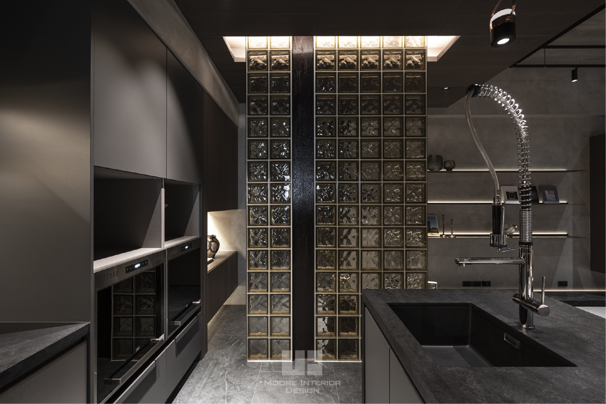 玻璃磚；空間設計；室內設計