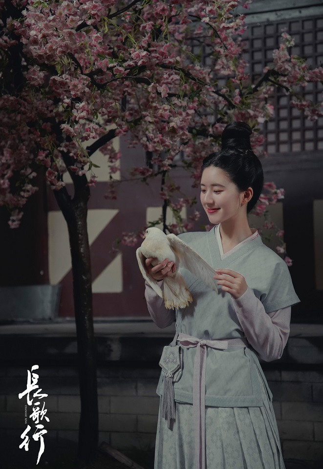 待播古裝劇「顏值不輸女主」的女配2：趙露思 飾演《長歌行》李樂嫣