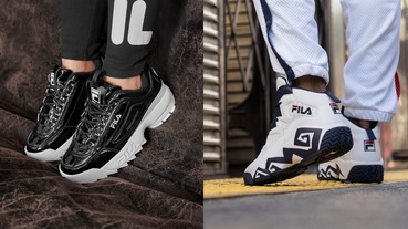 官方新聞 / 黑白雙色注入 FILA DISRUPTOR II、MB 重溫九零年代經典味