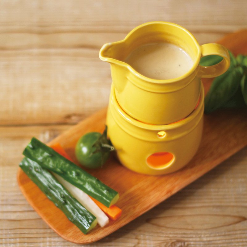 為美好的甜點時光添加浪漫氛圍， 茶壺&熱茶器，點上蠟燭加熱少量的奶酪配上餅乾，聊聊今日的趣事!