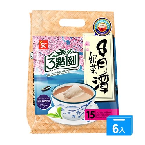 三點一刻日月潭奶茶20G*15*6【愛買】