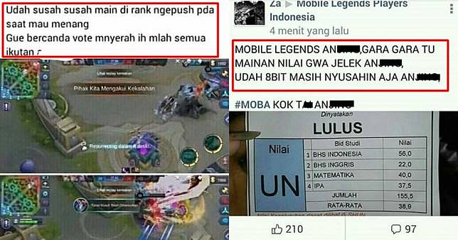 9 Status gara-gara Mobile Legend ini bikin ngakak tepuk jidat