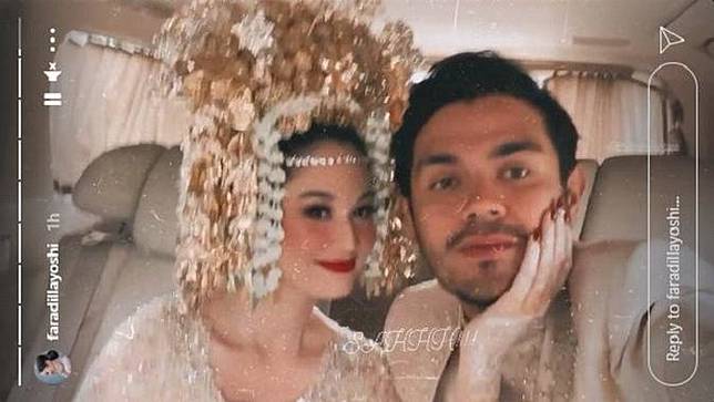 faradilla yoshi menikah dengan siapa