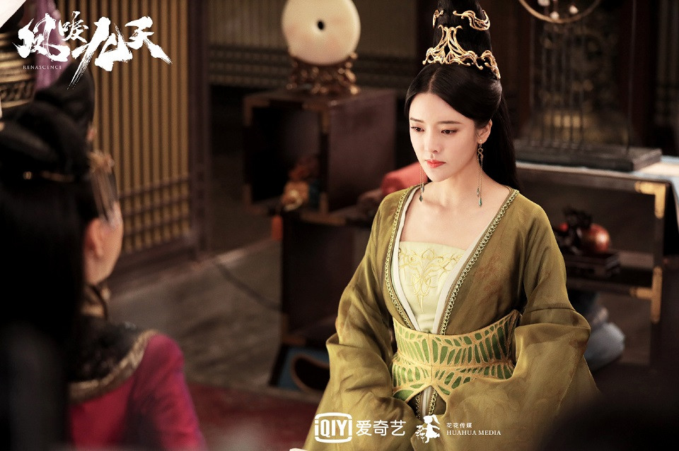 古裝劇《鳳唳九天》古裝男神&女神6：張璇 飾演 姚素鸞