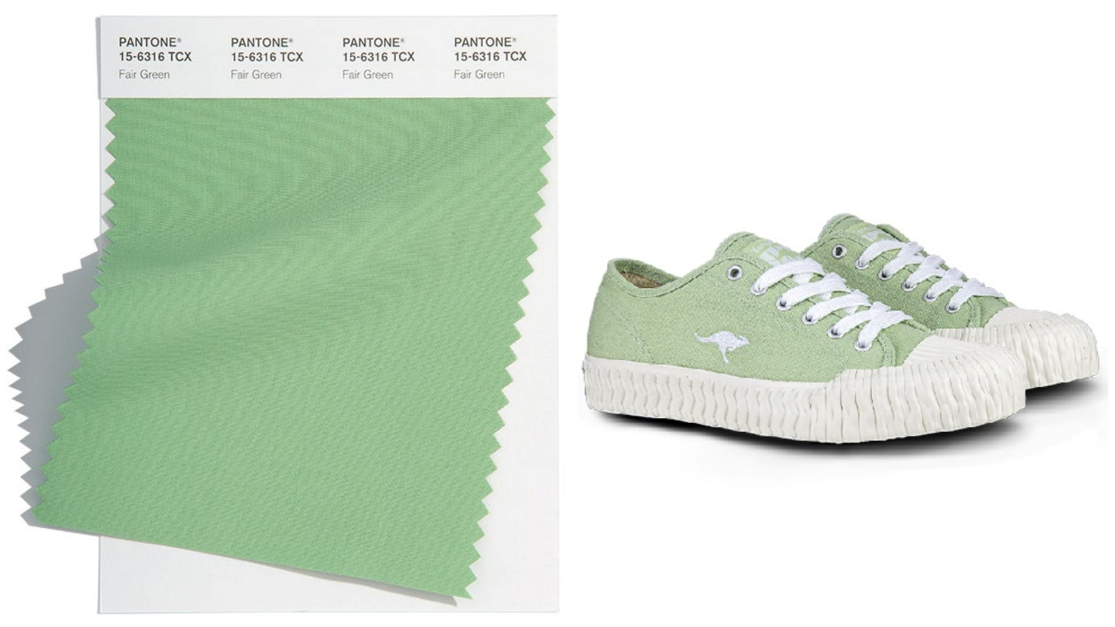 清澈綠餅乾鞋推薦：【KangaROOS】甜點餅乾鞋