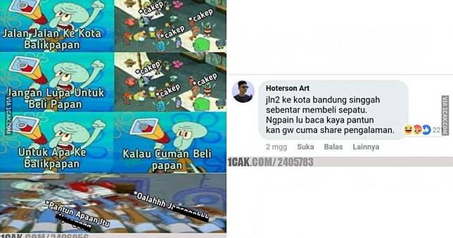 10 Meme Lucu Dikira Mau Pantun Ini Bikin Nggak Jadi Bilang Cakep