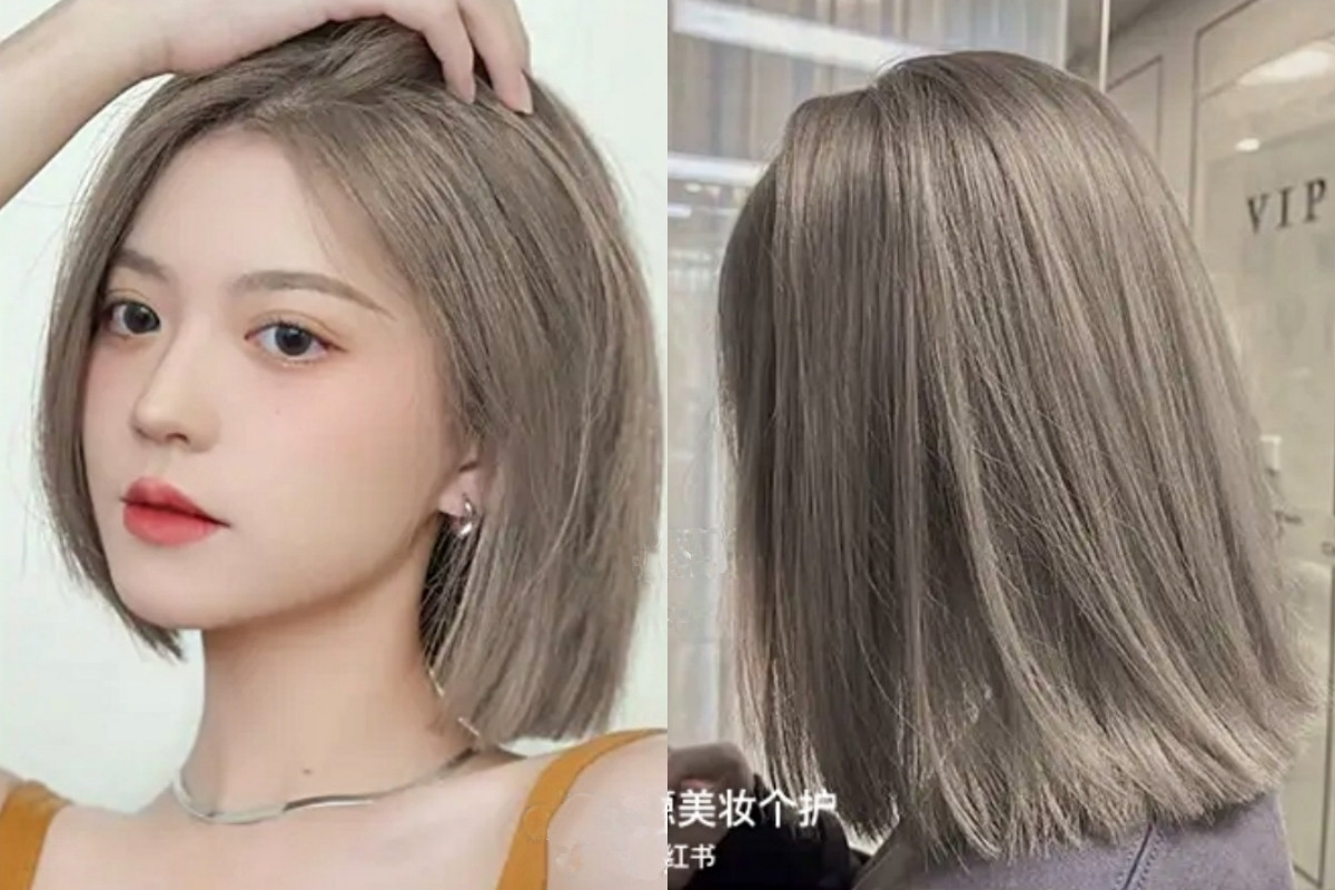 2022秋冬顯白灰調髮色推薦：麥芽灰