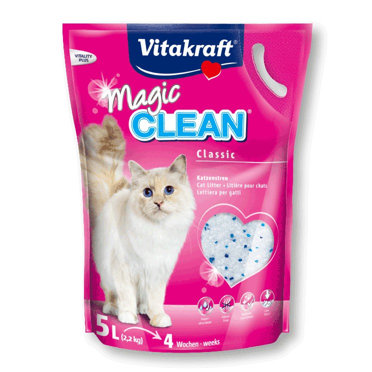 （消除第二時間的散發臭味）抗菌藍晶－阻止排泄物的細菌滋生，保護愛貓健康與環境衛生。（消除第三時間的分解臭味）絕無粉塵－水晶貓砂不含對呼吸道有影響的粉塵，也不影響飼主的呼吸道健康，讓環境好整理更乾淨絕對